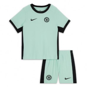 Chelsea Replica Third Stadium Kit for Kids 2023-24 Short Sleeve (+ pants)